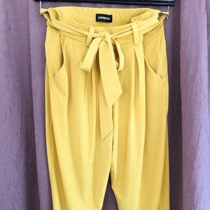 Yellow Express Dress Pants